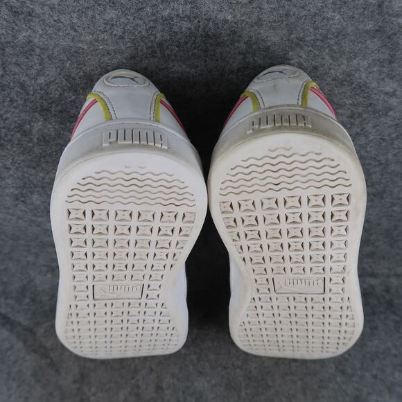 Puma Shoes Womens 9 Vikky Sneakers Casual Lifestyle Trainer Comfort Active White - Picture 10 of 11